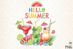 Summer Season Quotes Clipart Bundle 45 - CraftNest - Digital Crafting and Art