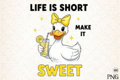 Funny Lemon Goose Clipart Bundle - CraftNest - Digital Crafting and Art