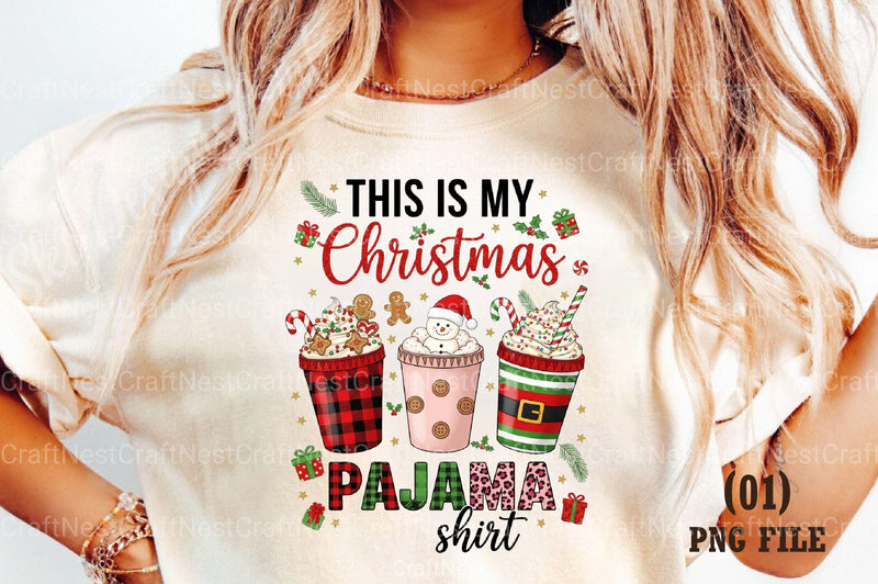 Christmas Pajama Clipart Bundle - CraftNest - Digital Crafting and Art