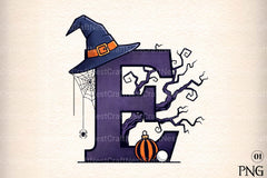 Halloween Alphabet Clipart Bundle 39 - CraftNest - Digital Crafting and Art