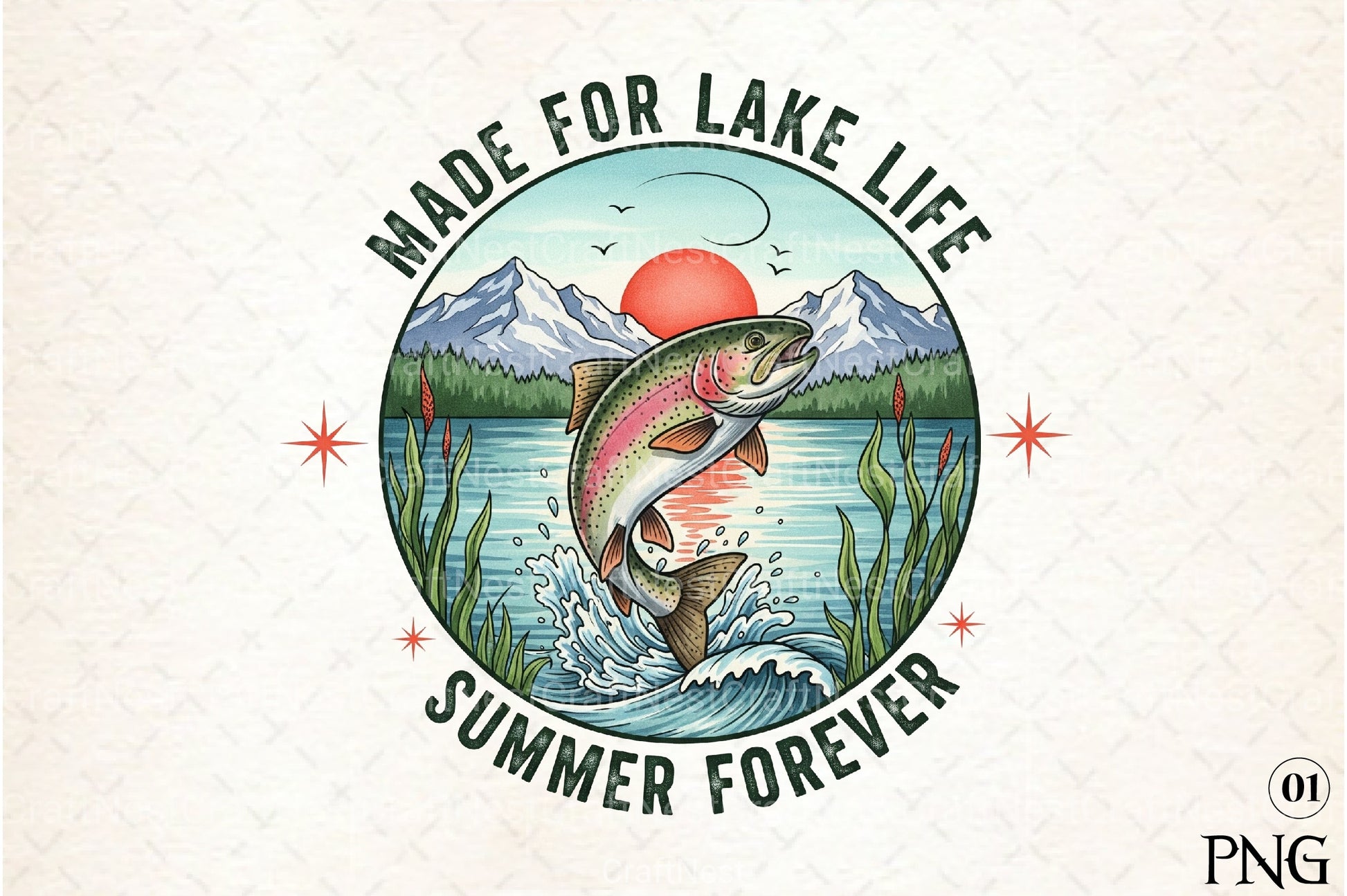 Vintage Summer Clipart Bundle 18 - CraftNest - Digital Crafting and Art