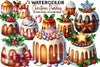 Christmas Pudding Clipart Bundle 99