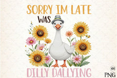 Funny Goose Sassy Boho Floral Clipart Bundle - CraftNest - Digital Crafting and Art