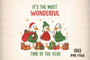 Christmas Goose Trio Illustration Clipart Bundle