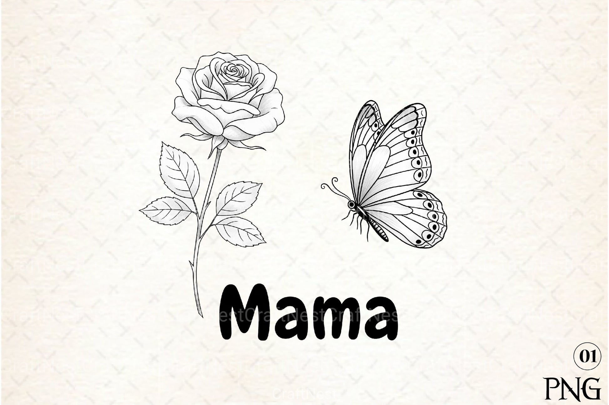 Floral Alphabet Clipart Bundle 11 - CraftNest - Digital Crafting and Art