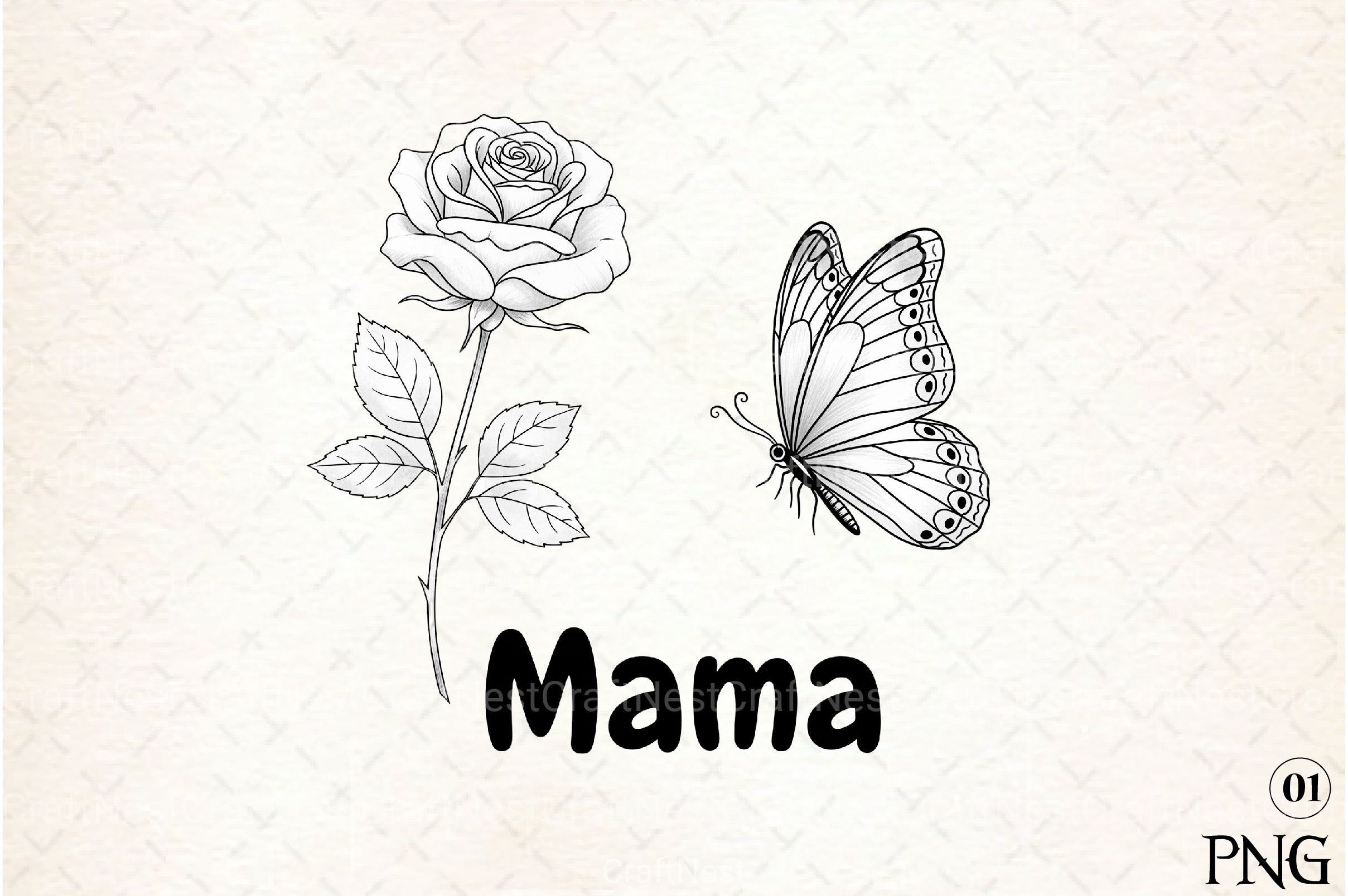 Floral Alphabet Clipart Bundle 11 - CraftNest - Digital Crafting and Art