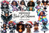 Black Girl Halloween Clipart Bundle