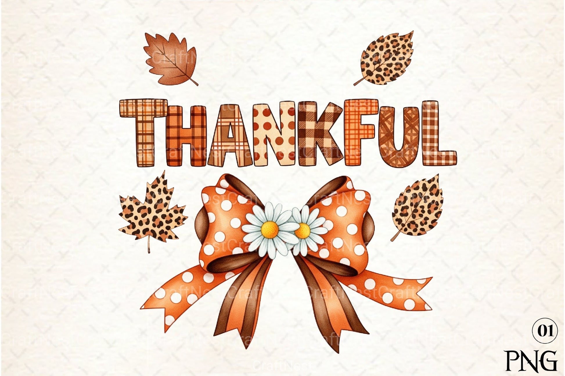 Thankful Clipart Bundle for Creative Designs - CraftNest - Digital Crafting and Art
