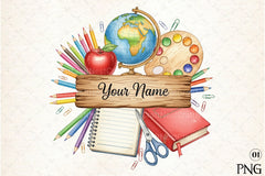 Custom Teacher Clipart Bundle - CraftNest - Digital Crafting and Art