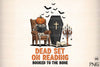 Spooky Bookish Halloween Skeleton Clipart Bundle