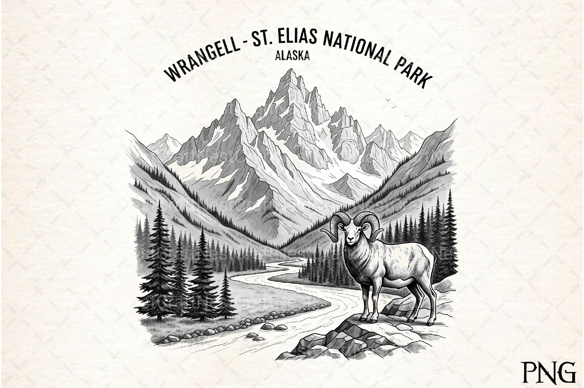 Wild Places: U.S. National Parks Clipart Bundle 4 - CraftNest - Digital Crafting and Art