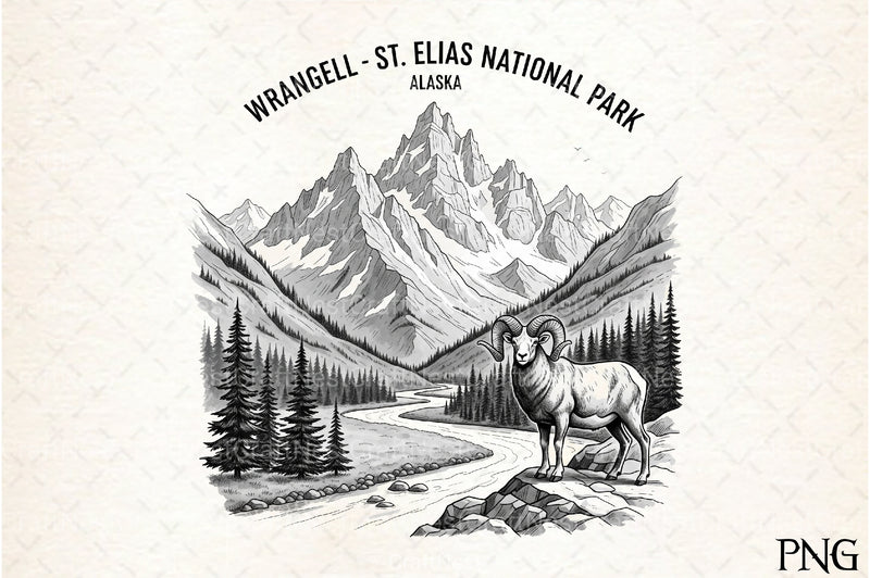 Wild Places: U.S. National Parks Clipart Bundle 4 - CraftNest - Digital Crafting and Art
