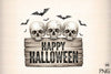 Bats & Skulls Halloween Clipart Bundle