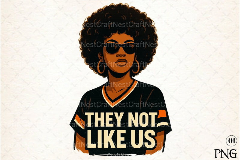 They Not Like Us: Black Women Clipart Bundle - CraftNest - Digital Crafting and Art