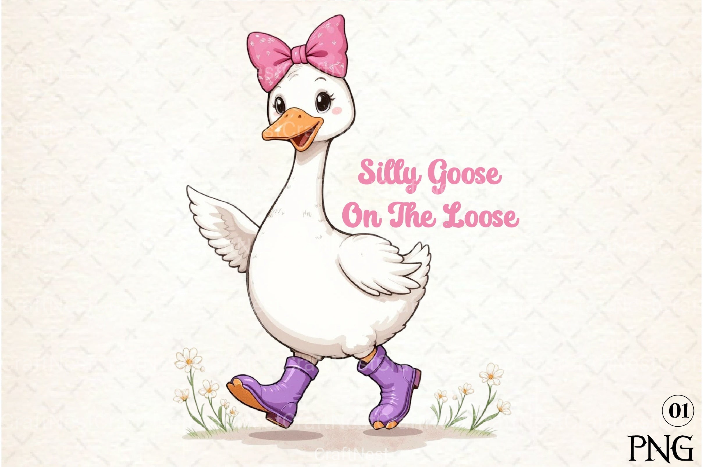 Silly Goose On The Loose Clipart Bundle - CraftNest - Digital Crafting and Art