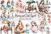 Mommy and Child Clipart Bundle
