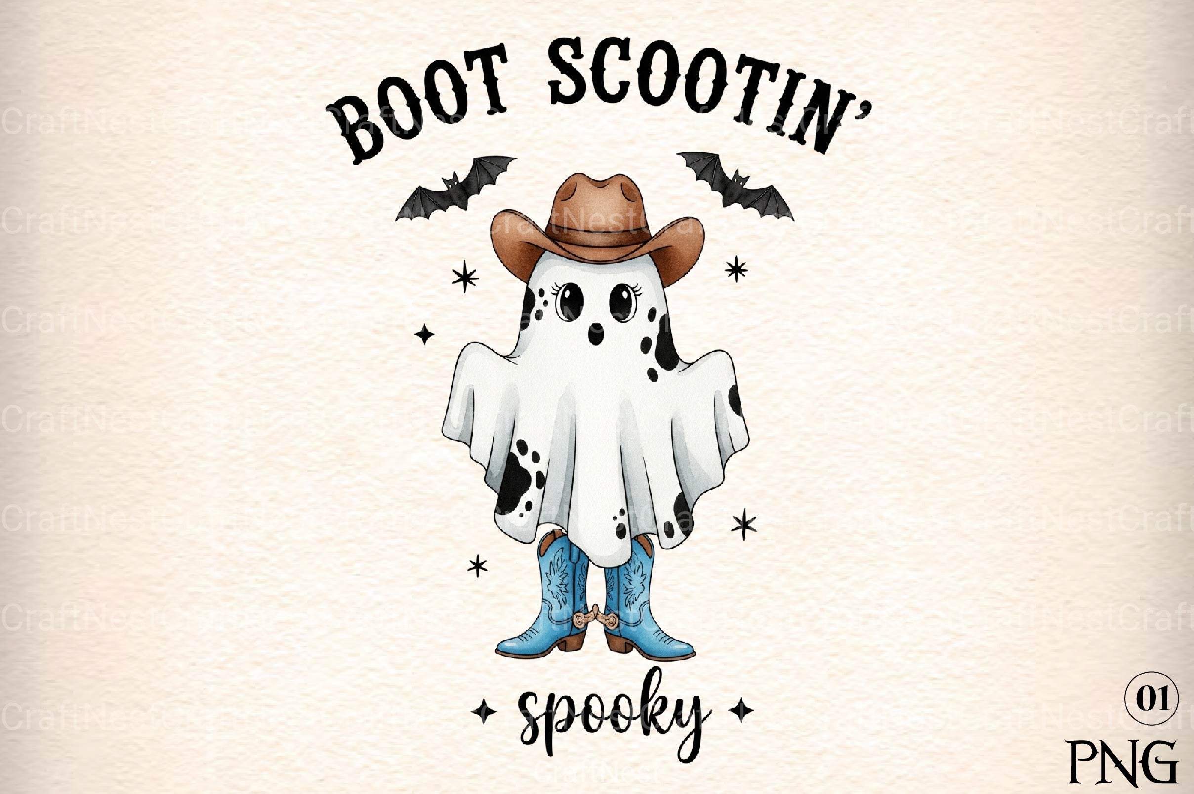 Western Halloween Quotes Clipart Bundle - CraftNest - Digital Crafting and Art