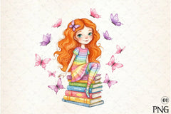 Quirky Book Lover Clipart Bundle - CraftNest - Digital Crafting and Art