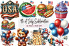4th of July Clipart Bundle 1
