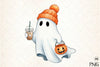 Cute Halloween Ghost Clipart Bundle