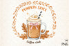 Pumpkin Spice Coffee Club Clipart Bundle