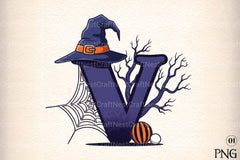 Halloween Alphabet Clipart Bundle 69 - CraftNest - Digital Crafting and Art