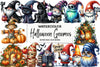 Halloween Gnomes Clipart Bundle