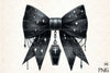 Halloween Coquette Bow Clipart Bundle 16