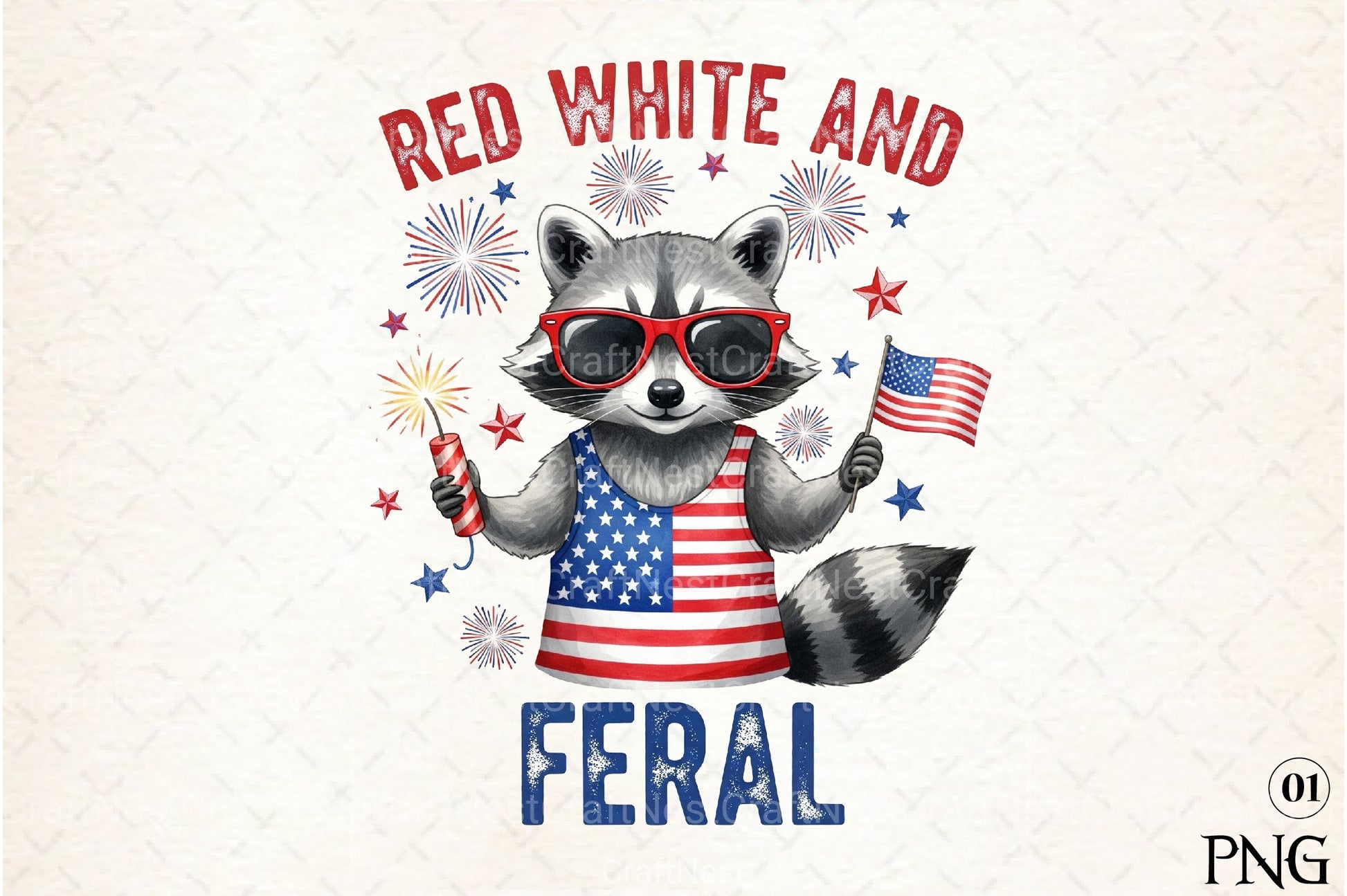 Funny 4th of July Clipart Bundle 9 - CraftNest - Digital Crafting and Art