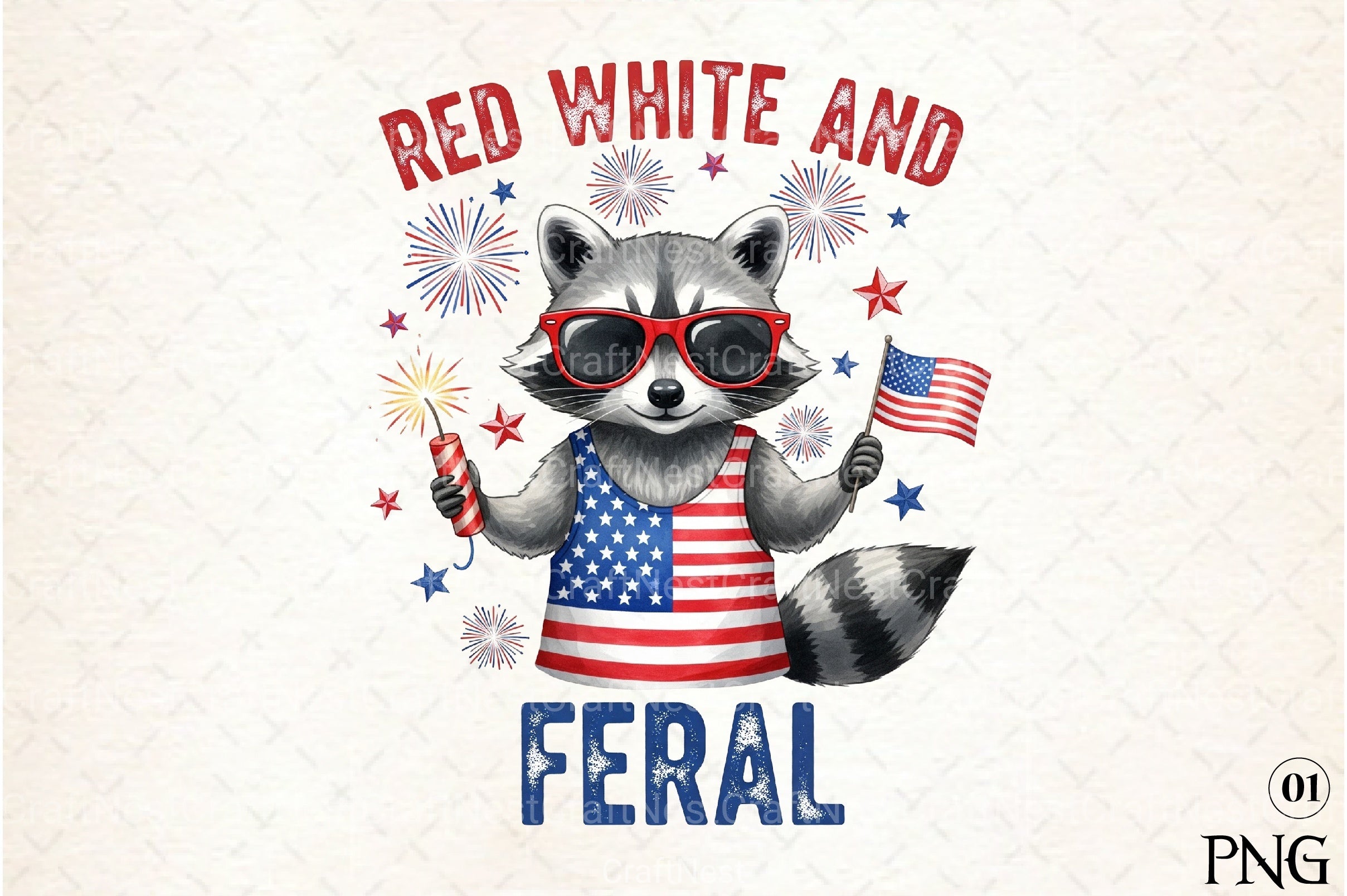 Funny 4th of July Clipart Bundle 9 - CraftNest - Digital Crafting and Art