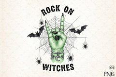 Rock On Witches Clipart Bundle - CraftNest - Digital Crafting and Art
