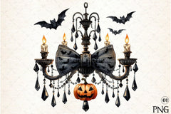 Elegant Halloween Clipart Bundle 57 - CraftNest - Digital Crafting and Art