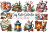 Cozy Winter Clipart Bundle