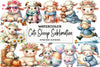 Cute Sheep Clipart Bundle