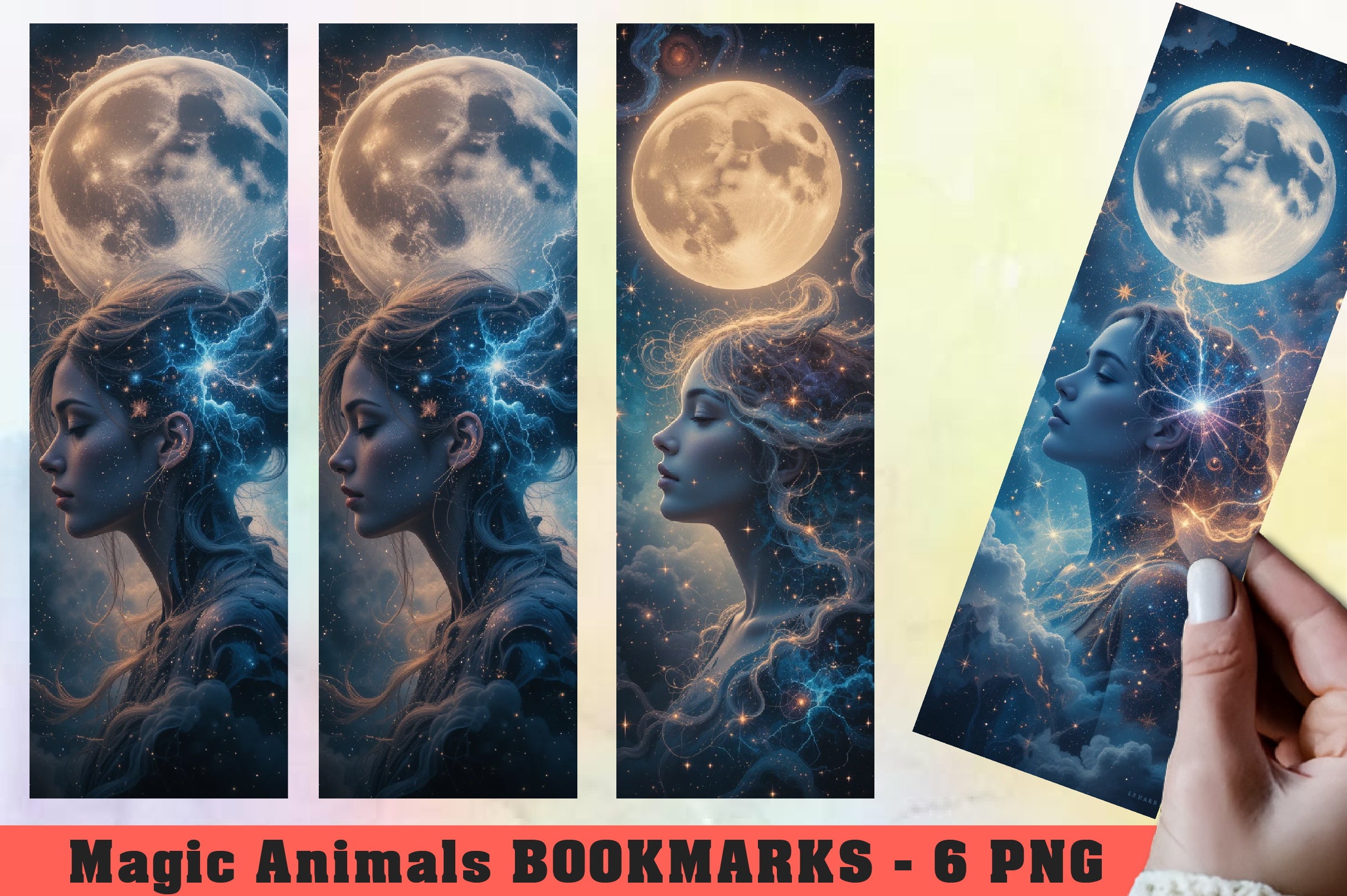 Magic Animal Bookmarks for Junk Journals