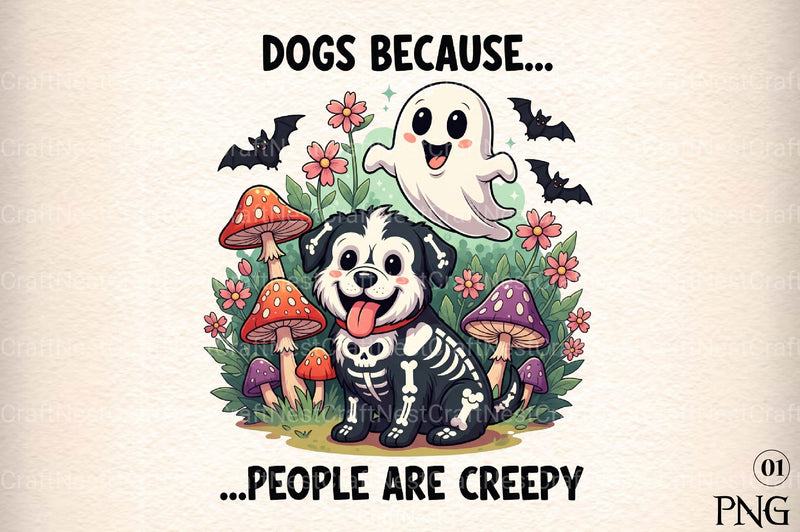 Halloween Dog Art Clipart Bundle - CraftNest - Digital Crafting and Art