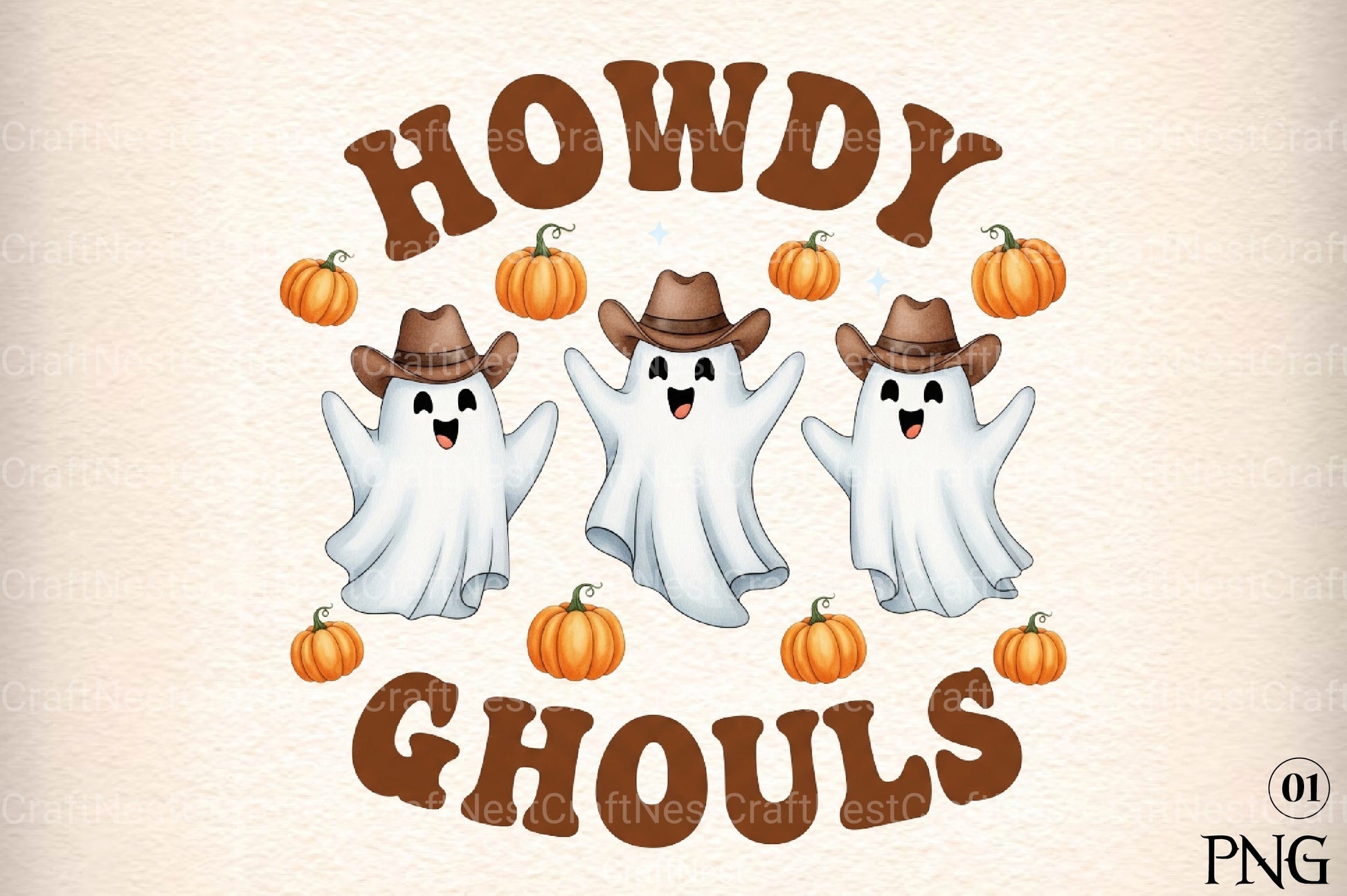 Western Halloween Quotes Clipart Bundle 17 - CraftNest - Digital Crafting and Art