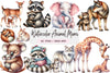 Animal Moms Clipart Bundle