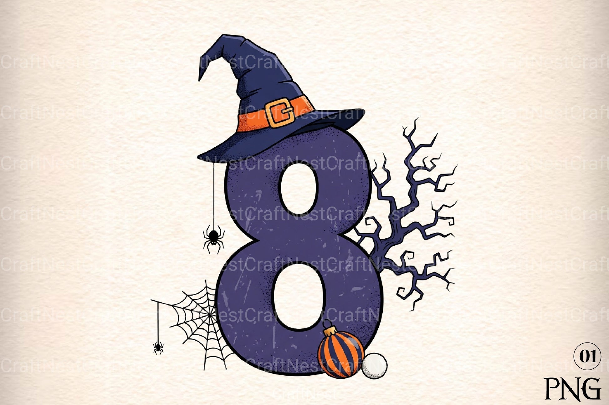 Halloween Alphabet Clipart Bundle 17 - CraftNest - Digital Crafting and Art