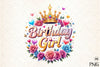 Birthday Girl Floral Clipart Bundle 22