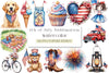 4th of July Clipart Bundle