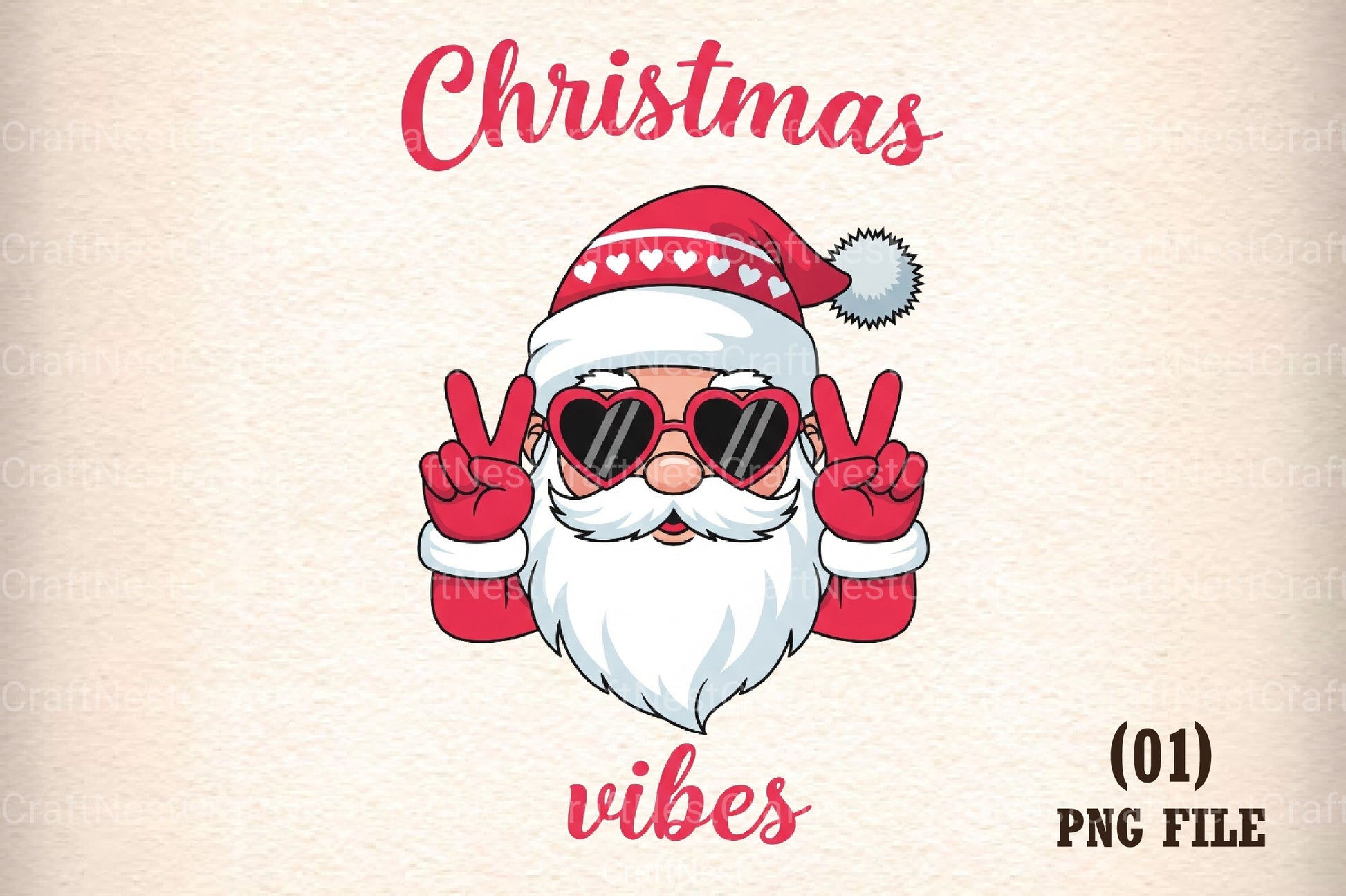 Christmas Vibes Clipart Bundle - CraftNest - Digital Crafting and Art