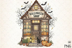 Halloween Shop: Funny Clipart Bundle - CraftNest - Digital Crafting and Art