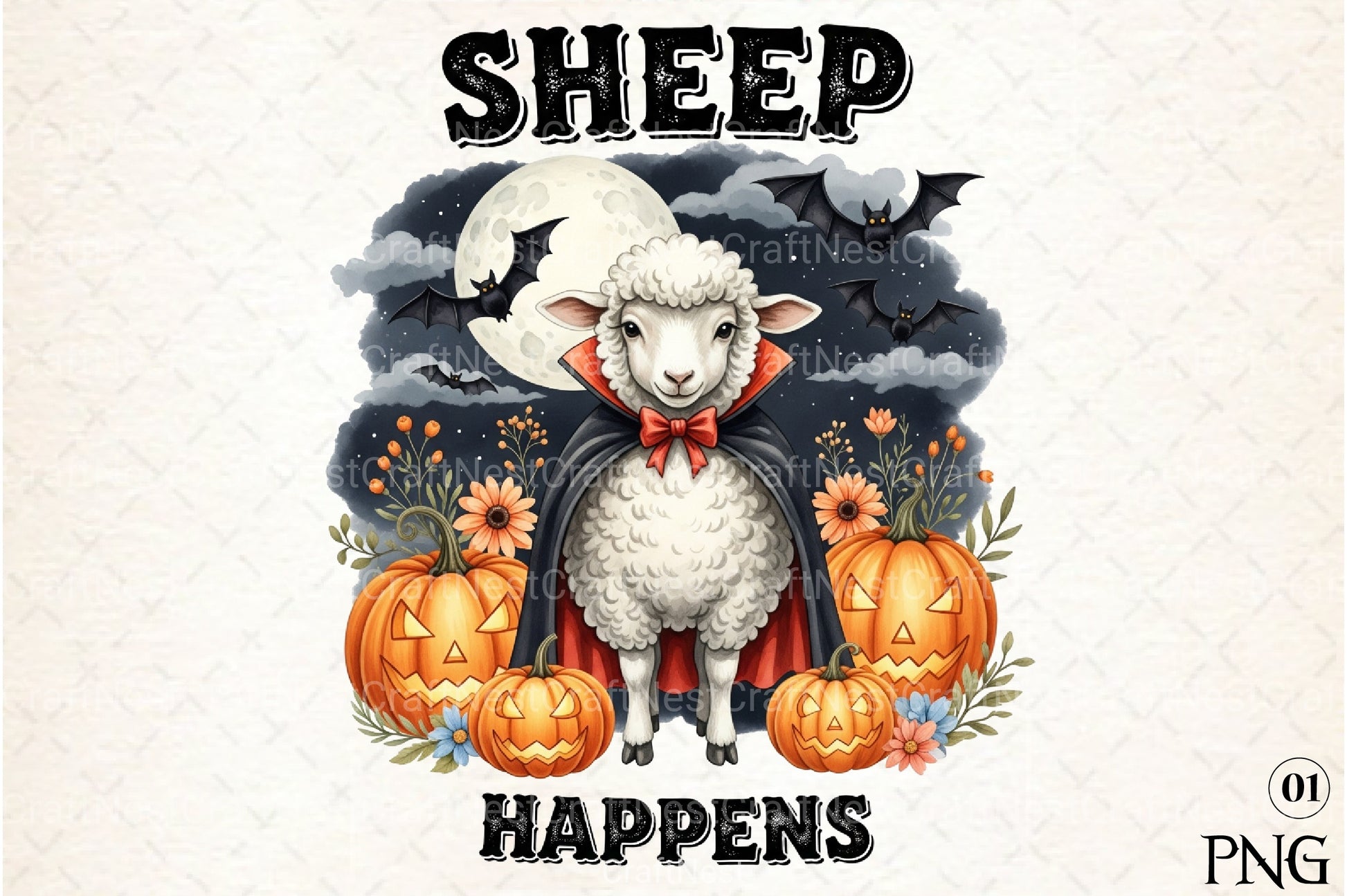 Vintage Halloween Animals Clipart Bundle 5 - CraftNest - Digital Crafting and Art