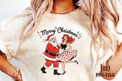 Merry Christmas Dancing Santa Clipart Bundle - CraftNest - Digital Crafting and Art