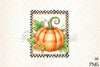 Pumpkin Postage Stamp Clipart Bundle 66