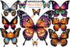 Halloween Butterfly Clipart Bundle 99