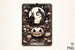 Halloween Tarot Card Clipart Bundle 67 - CraftNest - Digital Crafting and Art