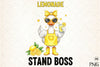 Funny Lemon Goose Positive Main Squeeze Clipart Bundle