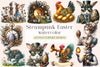 Steampunk Easter Clipart Bundle